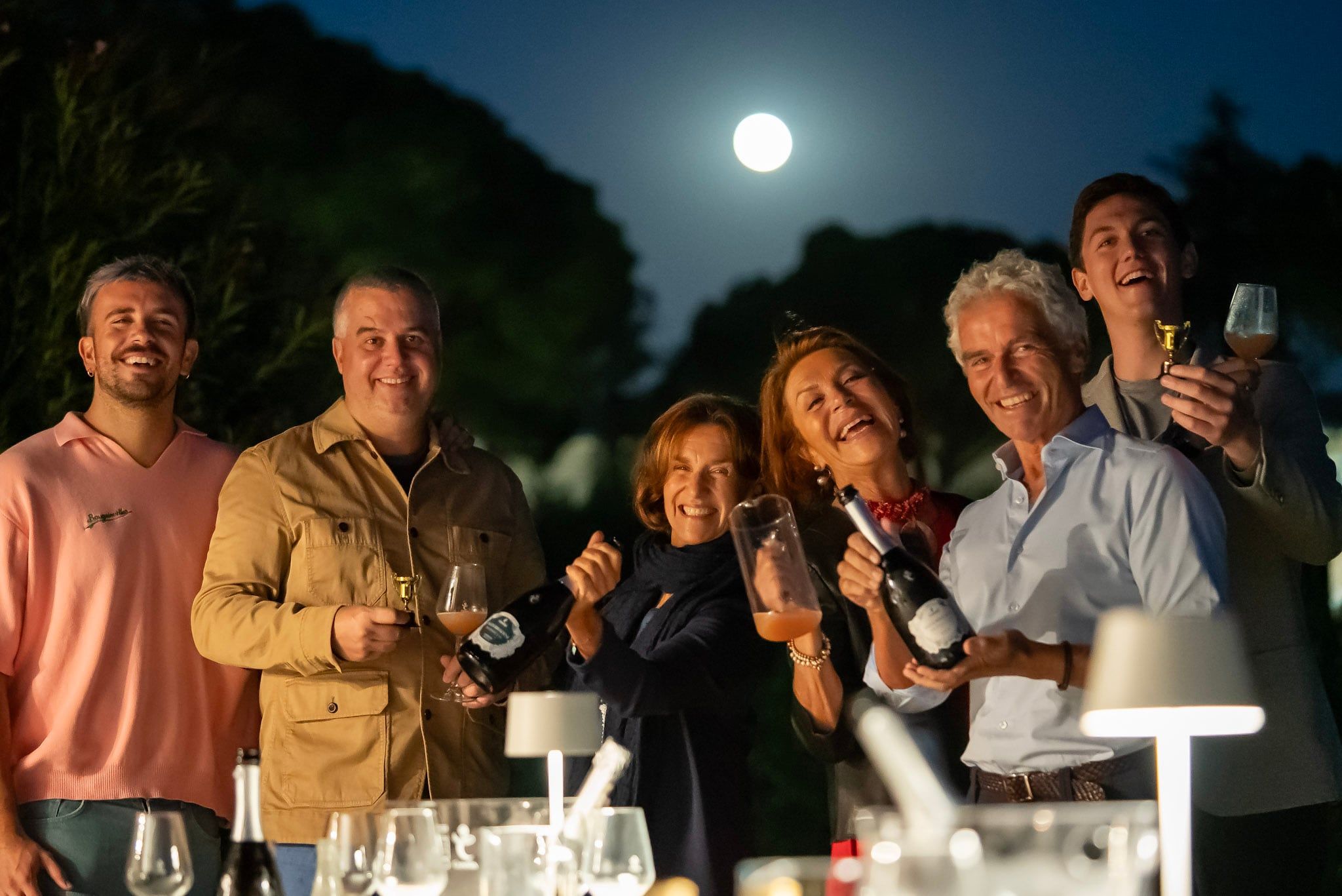 Popping Prosecco corks with the Canella family in Veneto, 2023.