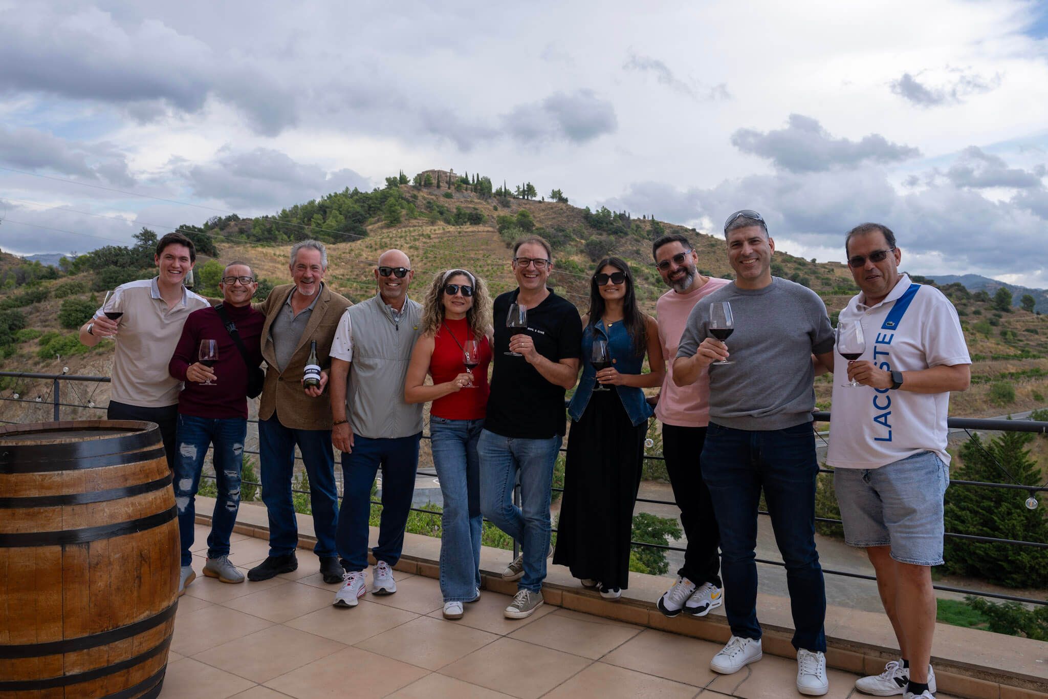 Visiting our friends at Buil & Giné in Priorat, in September 2025.